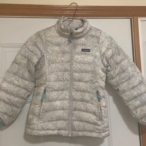 Patagonia girls down sweater jacket. Size M 10.